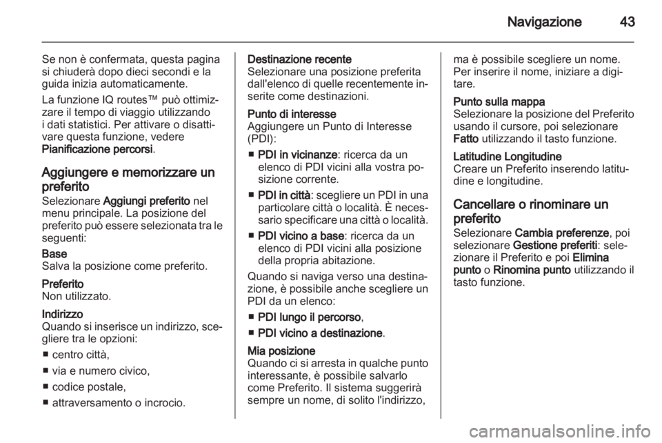 OPEL MOVANO_B 2011.5  Manuale del sistema Infotainment (in Italian) 