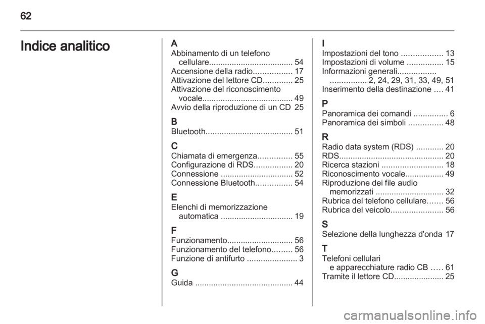 OPEL MOVANO_B 2011.5  Manuale del sistema Infotainment (in Italian) 