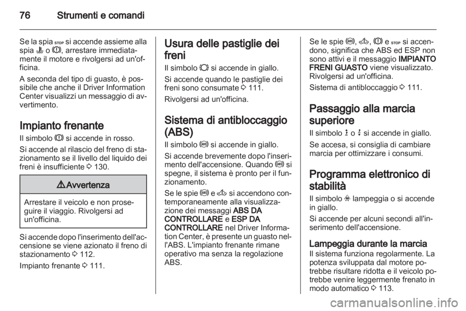 OPEL MOVANO_B 2012  Manuale di uso e manutenzione (in Italian) 