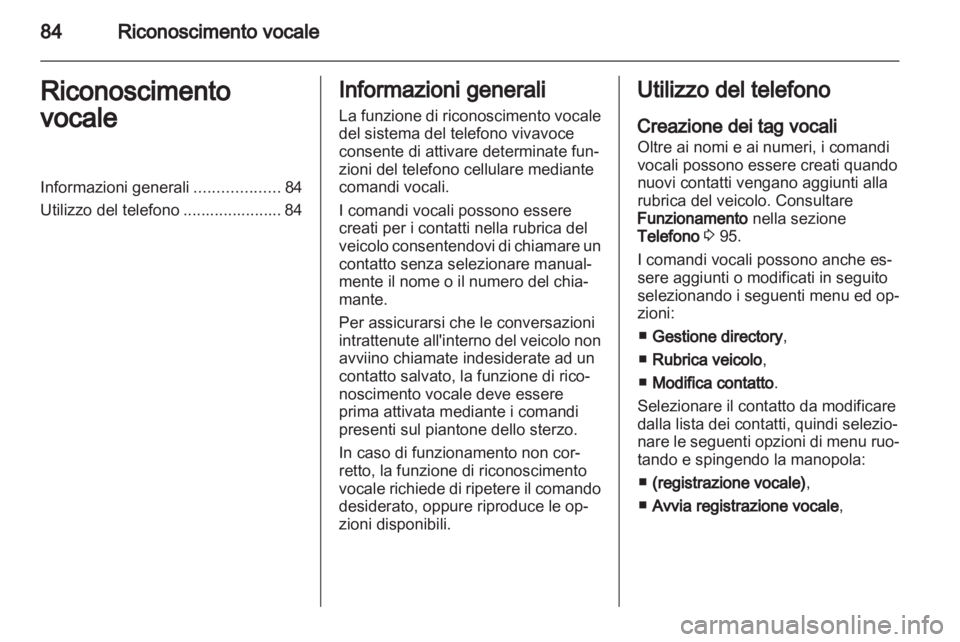OPEL MOVANO_B 2012.5  Manuale del sistema Infotainment (in Italian) 