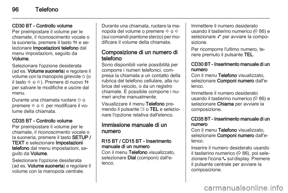 OPEL MOVANO_B 2012.5  Manuale del sistema Infotainment (in Italian) 