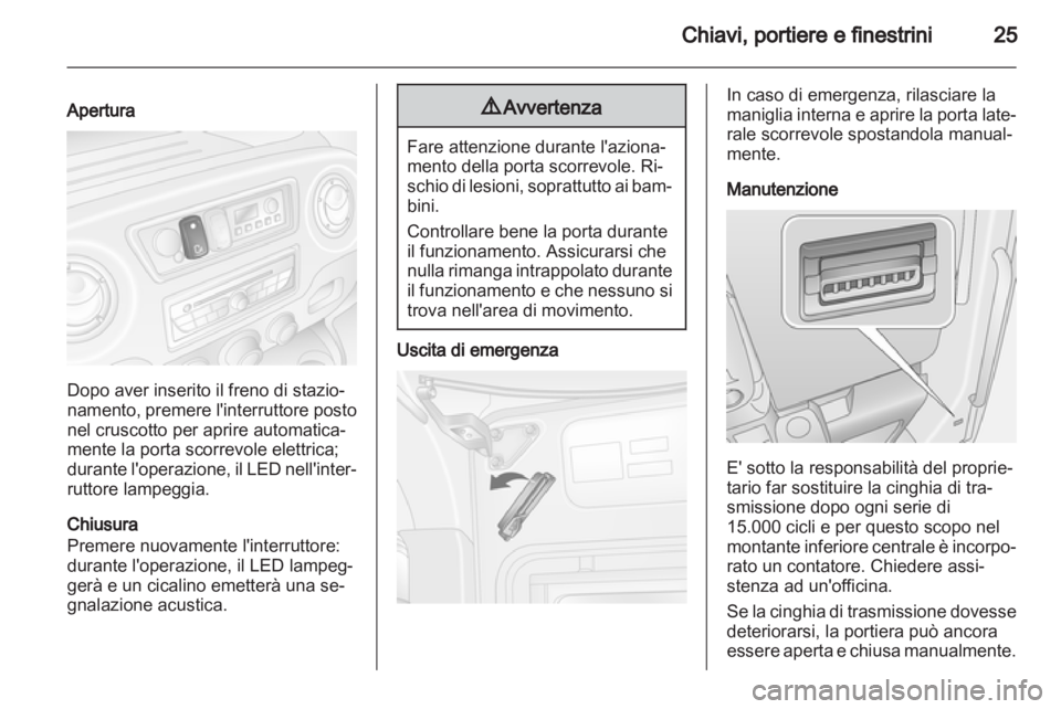 OPEL MOVANO_B 2012.5  Manuale di uso e manutenzione (in Italian) 