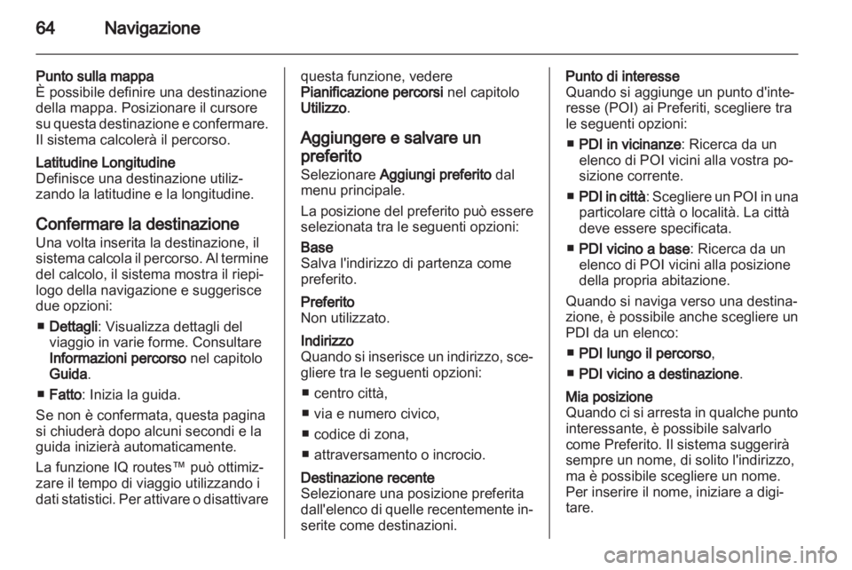 OPEL MOVANO_B 2013.5  Manuale del sistema Infotainment (in Italian) 
