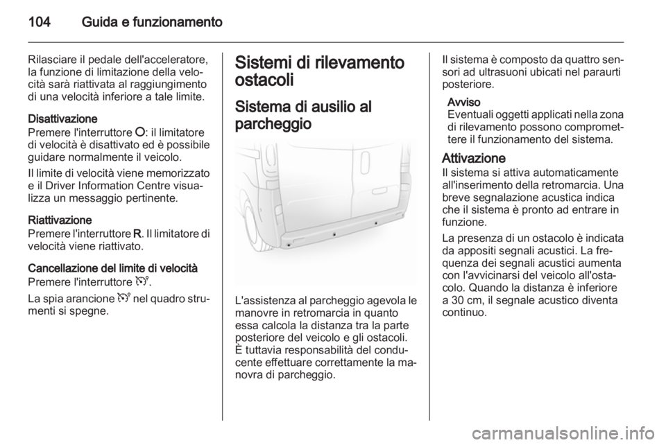 OPEL VIVARO 2011  Manuale di uso e manutenzione (in Italian) 