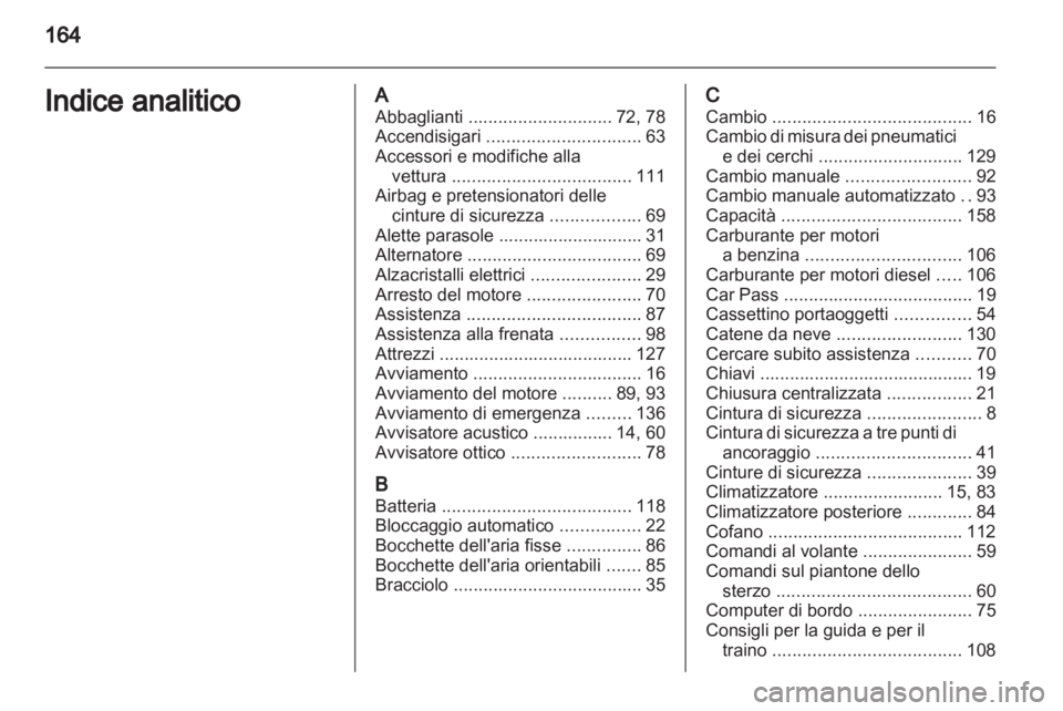 OPEL VIVARO 2011  Manuale di uso e manutenzione (in Italian) 