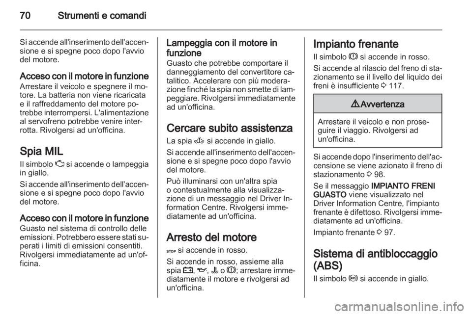 OPEL VIVARO 2011  Manuale di uso e manutenzione (in Italian) 