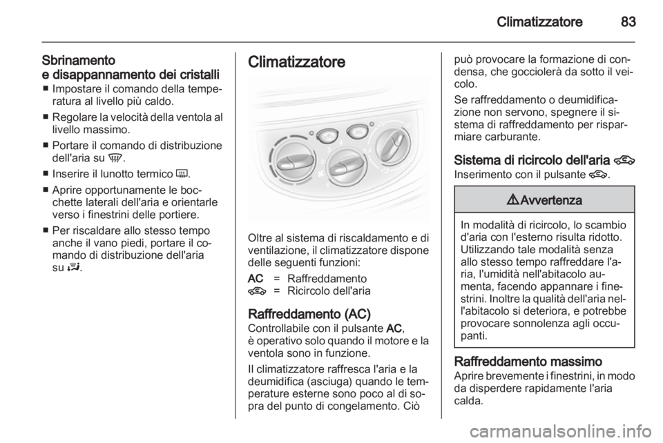 OPEL VIVARO 2011  Manuale di uso e manutenzione (in Italian) 