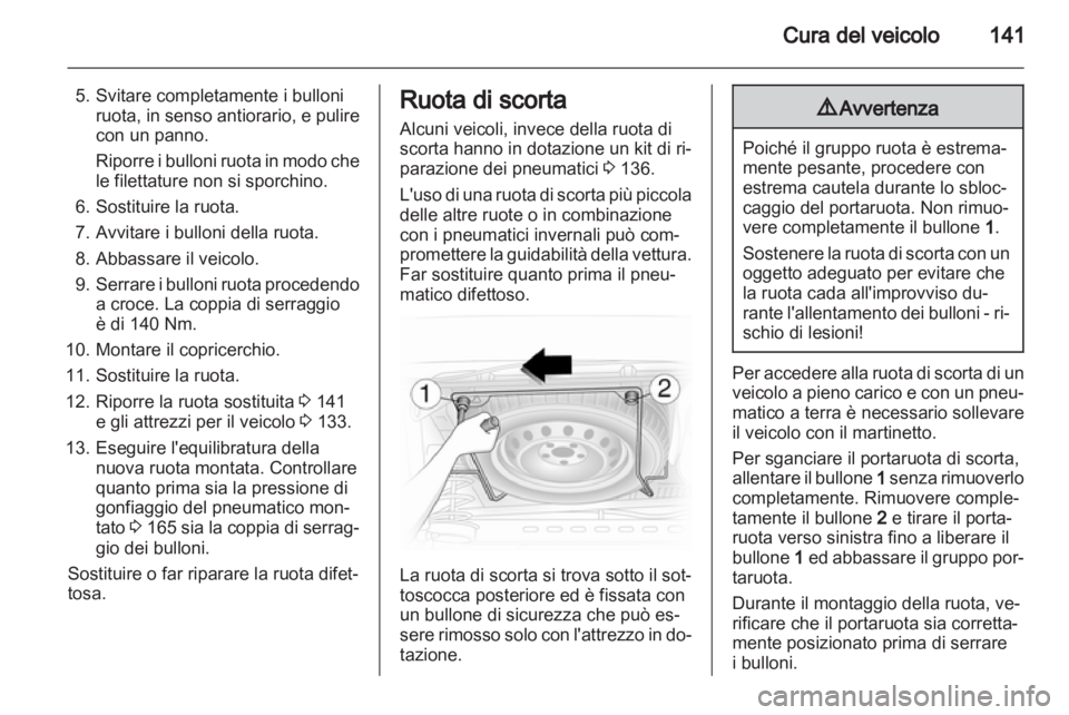 OPEL VIVARO 2011.5  Manuale di uso e manutenzione (in Italian) 