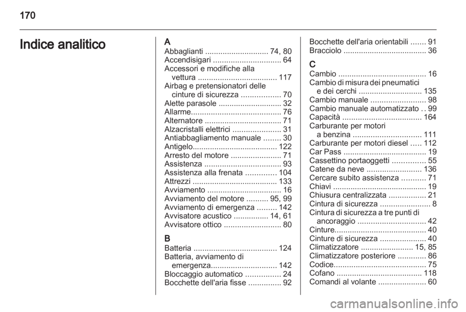 OPEL VIVARO 2011.5  Manuale di uso e manutenzione (in Italian) 