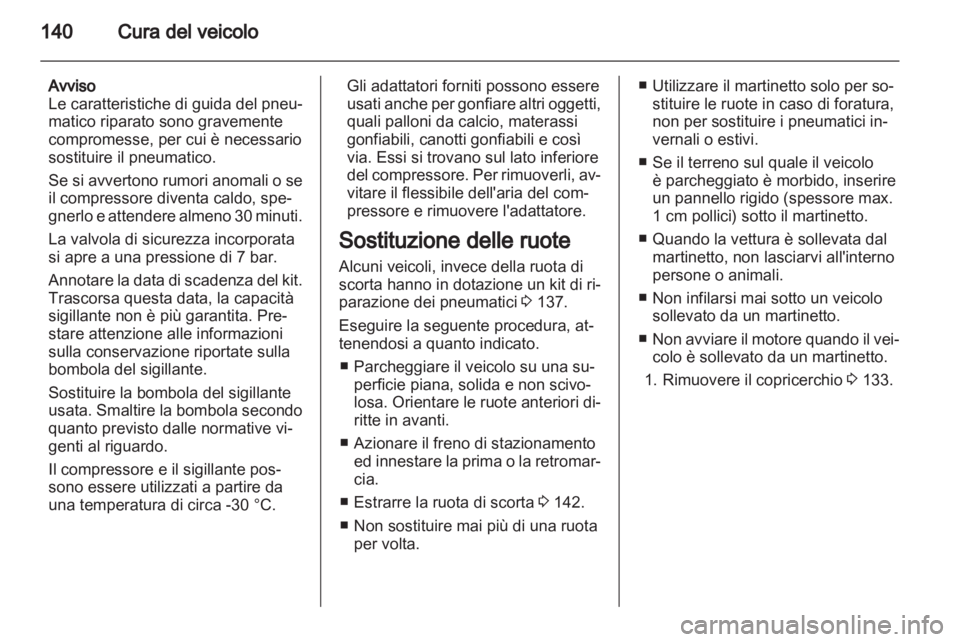 OPEL VIVARO 2012  Manuale di uso e manutenzione (in Italian) 