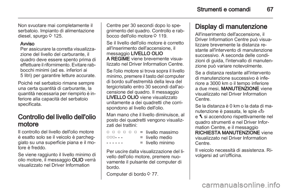 OPEL VIVARO 2012  Manuale di uso e manutenzione (in Italian) 