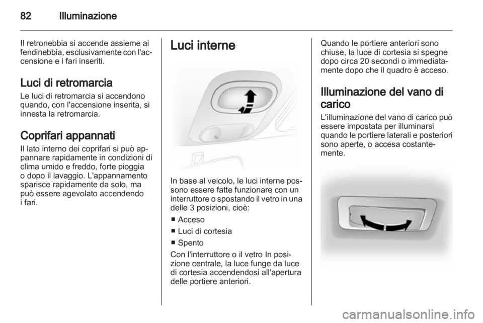 OPEL VIVARO 2012  Manuale di uso e manutenzione (in Italian) 