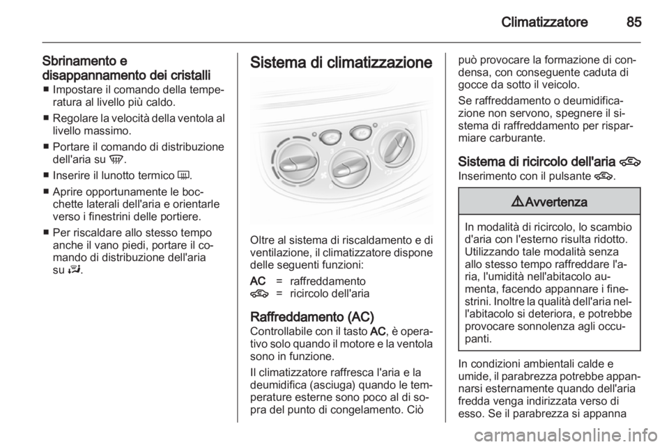 OPEL VIVARO 2013  Manuale di uso e manutenzione (in Italian) 