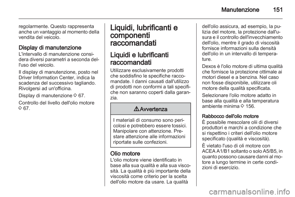 OPEL VIVARO 2013.5  Manuale di uso e manutenzione (in Italian) 