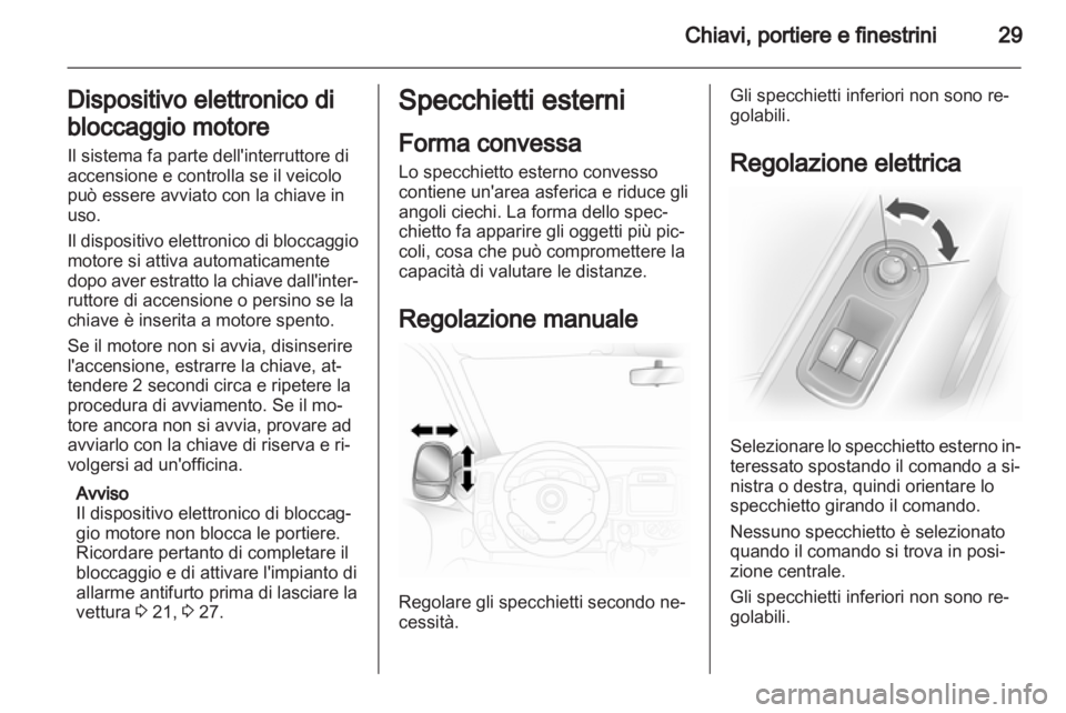 OPEL VIVARO 2013.5  Manuale di uso e manutenzione (in Italian) 