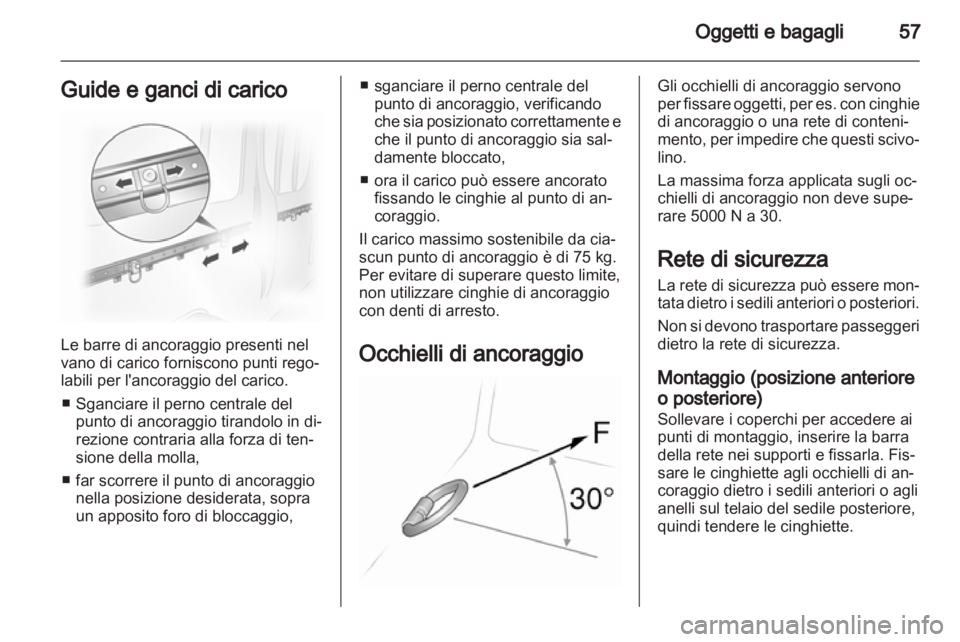OPEL VIVARO 2013.5  Manuale di uso e manutenzione (in Italian) 
