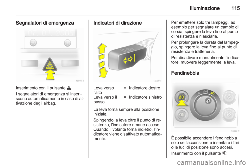 OPEL ZAFIRA 2010  Manuale di uso e manutenzione (in Italian) 