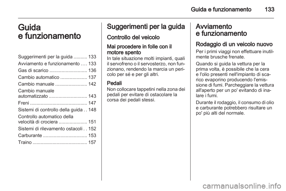 OPEL ZAFIRA 2010  Manuale di uso e manutenzione (in Italian) 