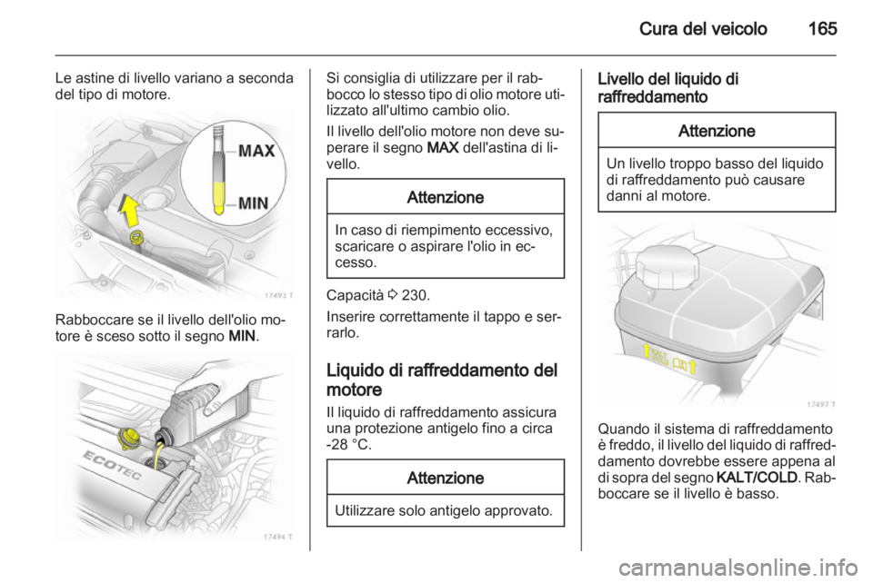 OPEL ZAFIRA 2010  Manuale di uso e manutenzione (in Italian) 
