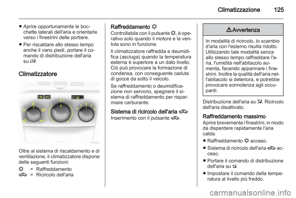 OPEL ZAFIRA 2010.5  Manuale di uso e manutenzione (in Italian) 