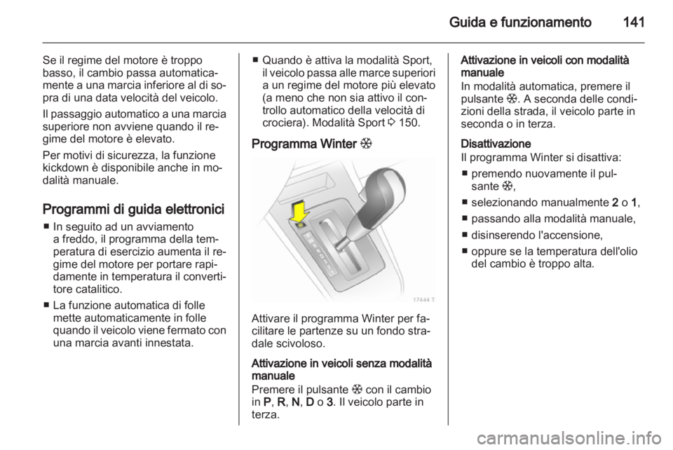 OPEL ZAFIRA 2010.5  Manuale di uso e manutenzione (in Italian) 