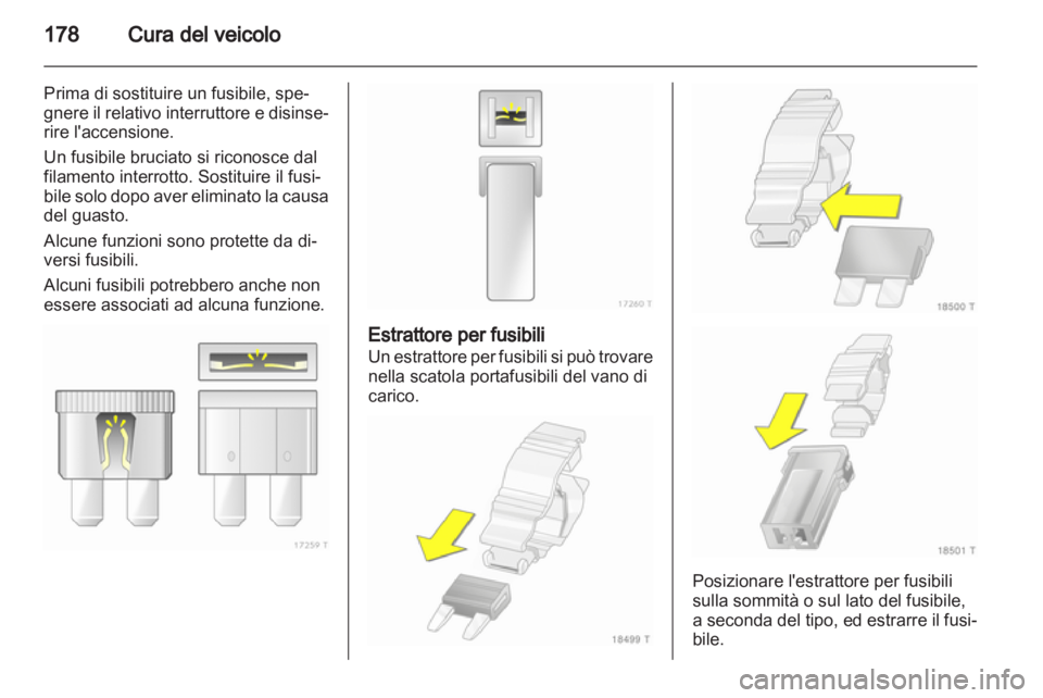 OPEL ZAFIRA 2010.5  Manuale di uso e manutenzione (in Italian) 