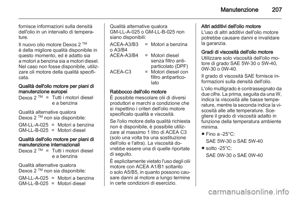 OPEL ZAFIRA 2010.5  Manuale di uso e manutenzione (in Italian) 