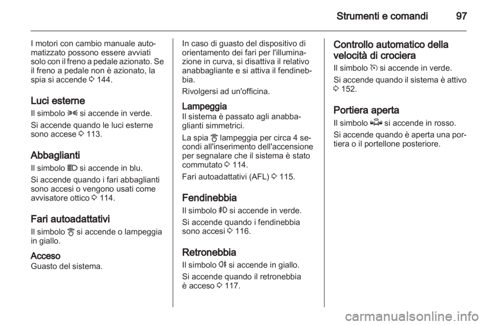OPEL ZAFIRA 2010.5  Manuale di uso e manutenzione (in Italian) 