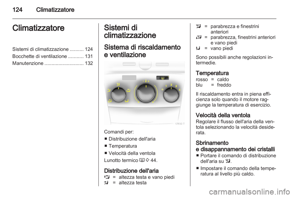 OPEL ZAFIRA 2011  Manuale di uso e manutenzione (in Italian) 
