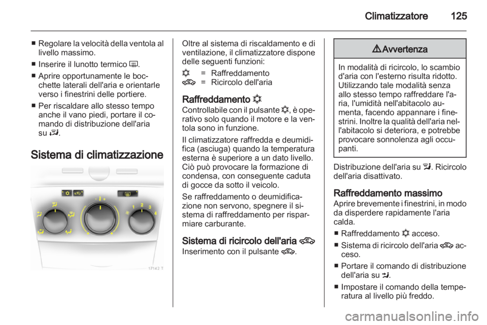 OPEL ZAFIRA 2011  Manuale di uso e manutenzione (in Italian) 