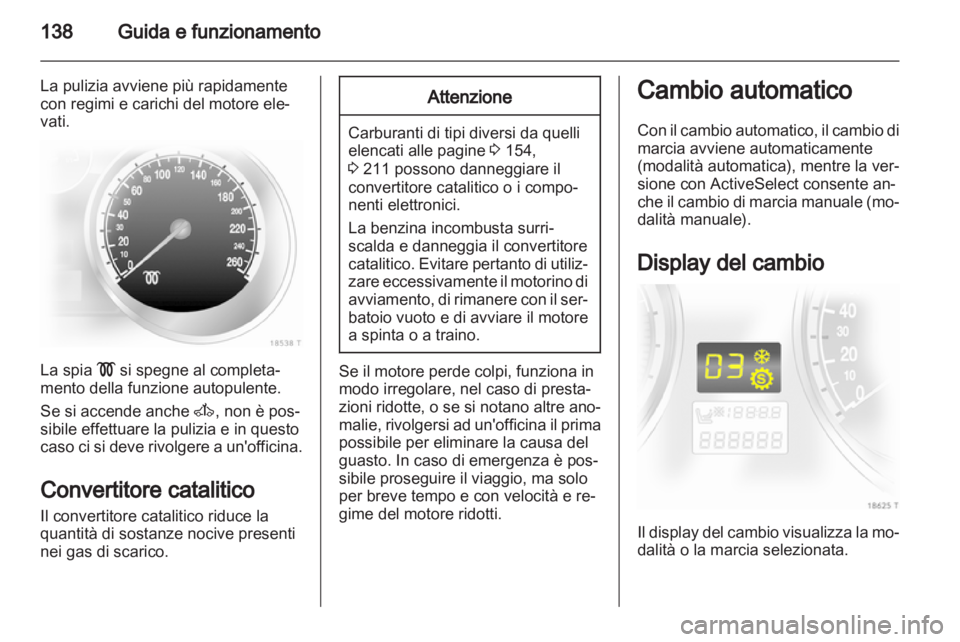 OPEL ZAFIRA 2011  Manuale di uso e manutenzione (in Italian) 