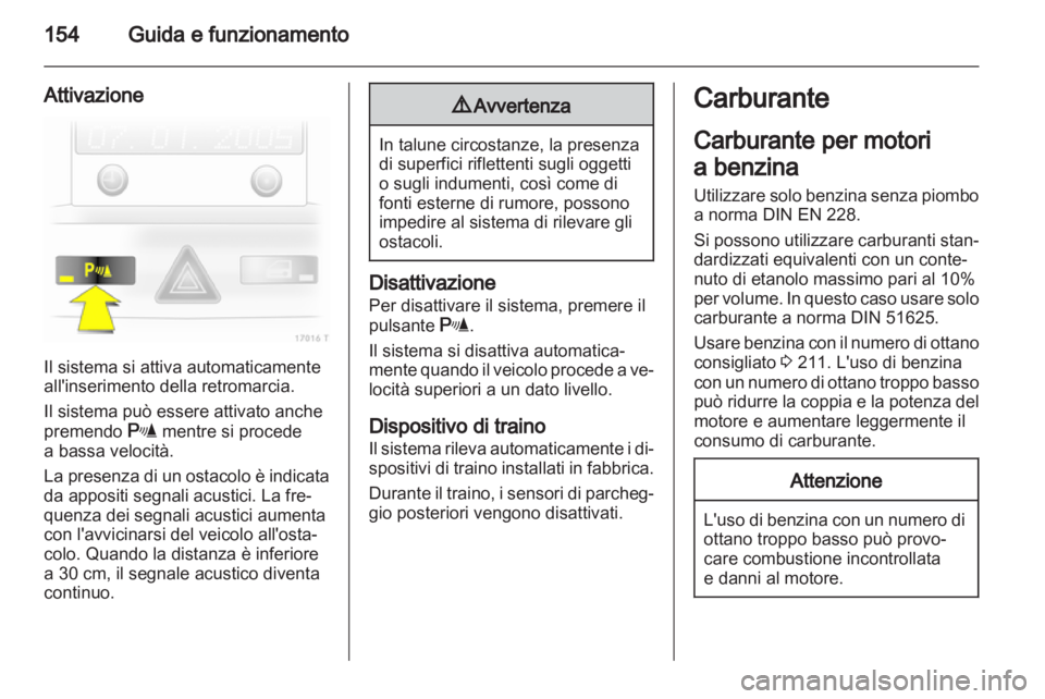 OPEL ZAFIRA 2011  Manuale di uso e manutenzione (in Italian) 