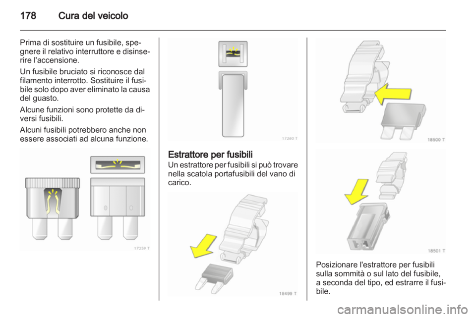 OPEL ZAFIRA 2011  Manuale di uso e manutenzione (in Italian) 