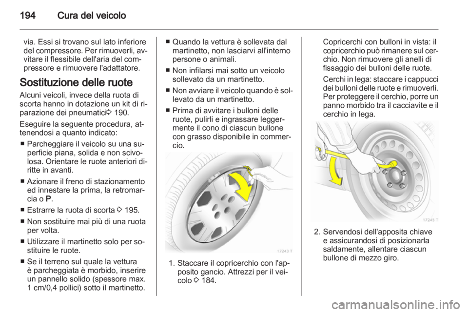 OPEL ZAFIRA 2011  Manuale di uso e manutenzione (in Italian) 