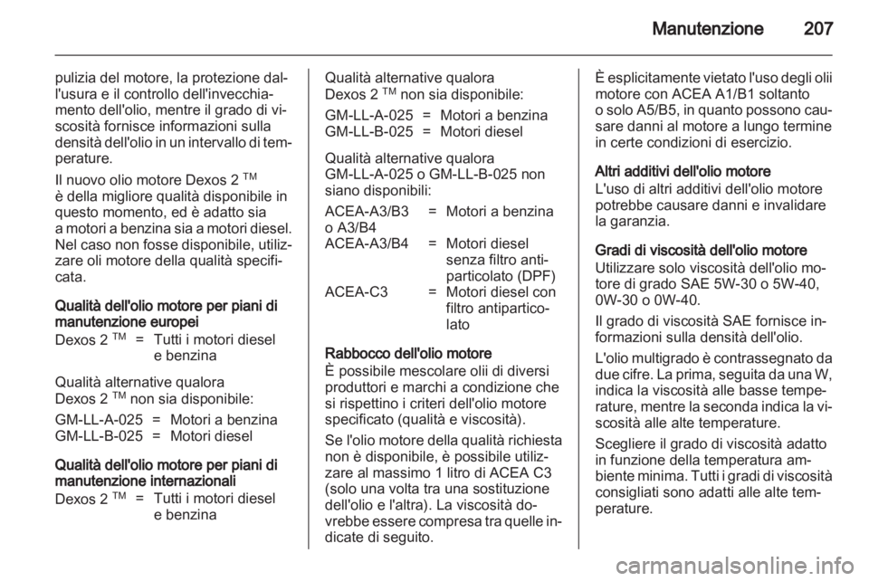 OPEL ZAFIRA 2011  Manuale di uso e manutenzione (in Italian) 