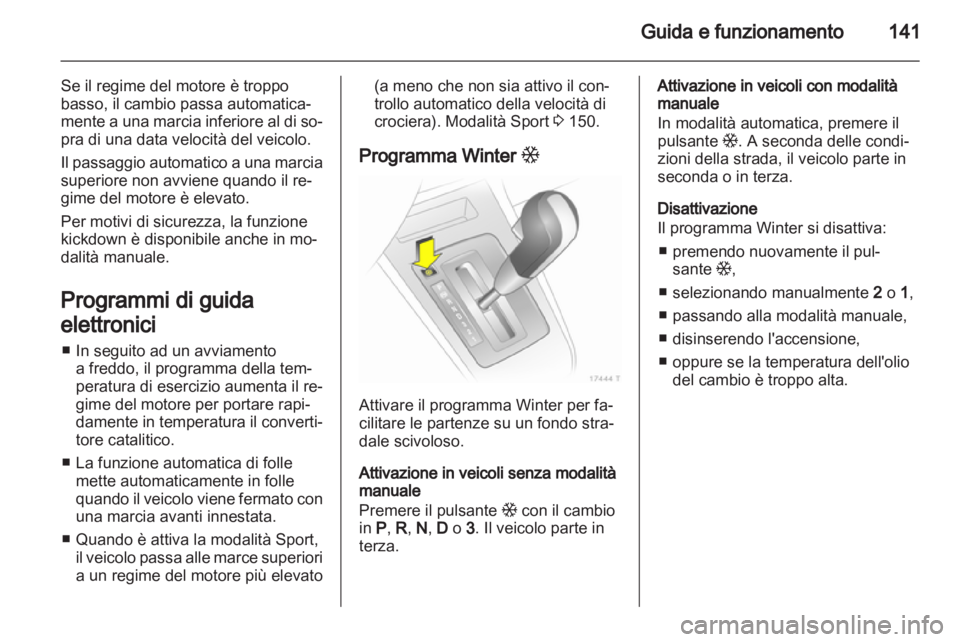 OPEL ZAFIRA 2011.5  Manuale di uso e manutenzione (in Italian) 