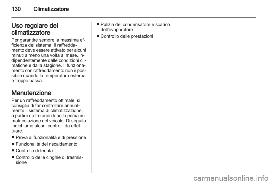 OPEL ZAFIRA 2012  Manuale di uso e manutenzione (in Italian) 