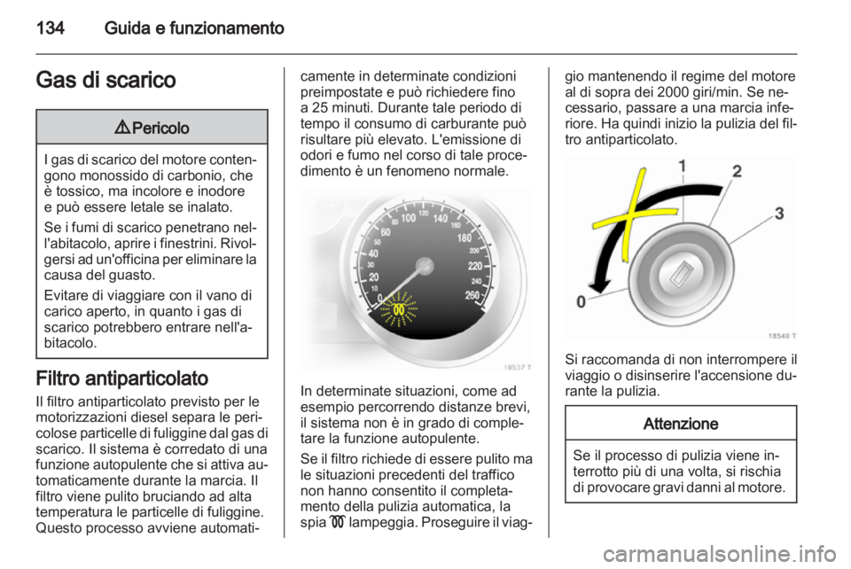 OPEL ZAFIRA 2012  Manuale di uso e manutenzione (in Italian) 