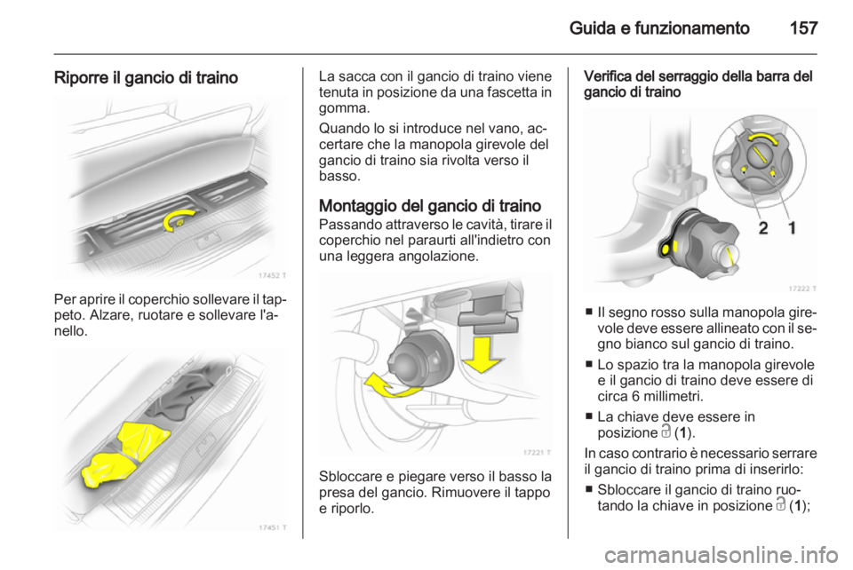 OPEL ZAFIRA 2012  Manuale di uso e manutenzione (in Italian) 