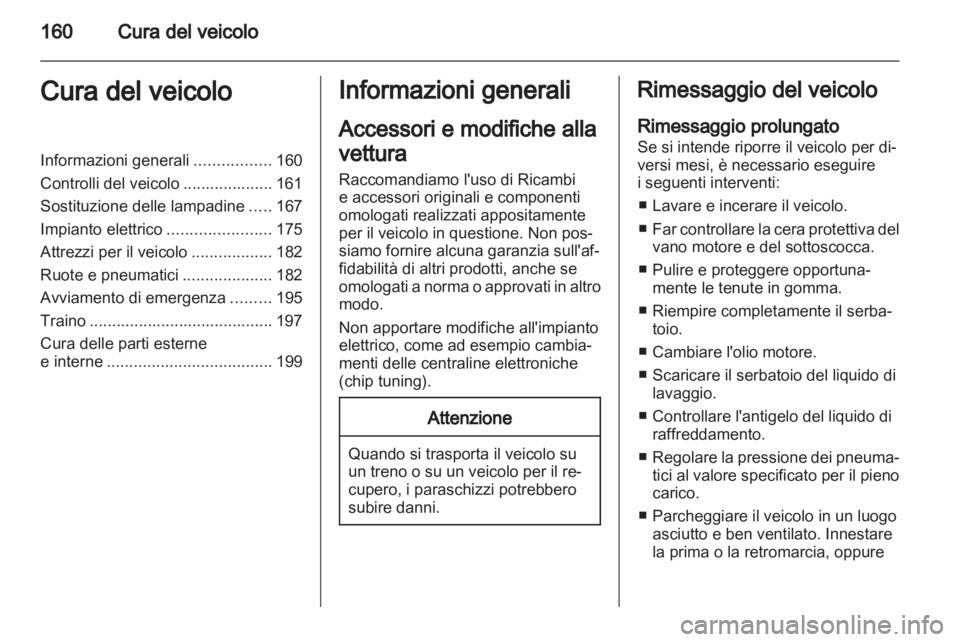 OPEL ZAFIRA 2012  Manuale di uso e manutenzione (in Italian) 