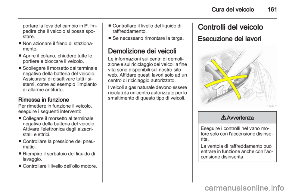 OPEL ZAFIRA 2012  Manuale di uso e manutenzione (in Italian) 