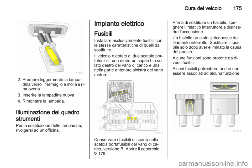 OPEL ZAFIRA 2012  Manuale di uso e manutenzione (in Italian) 