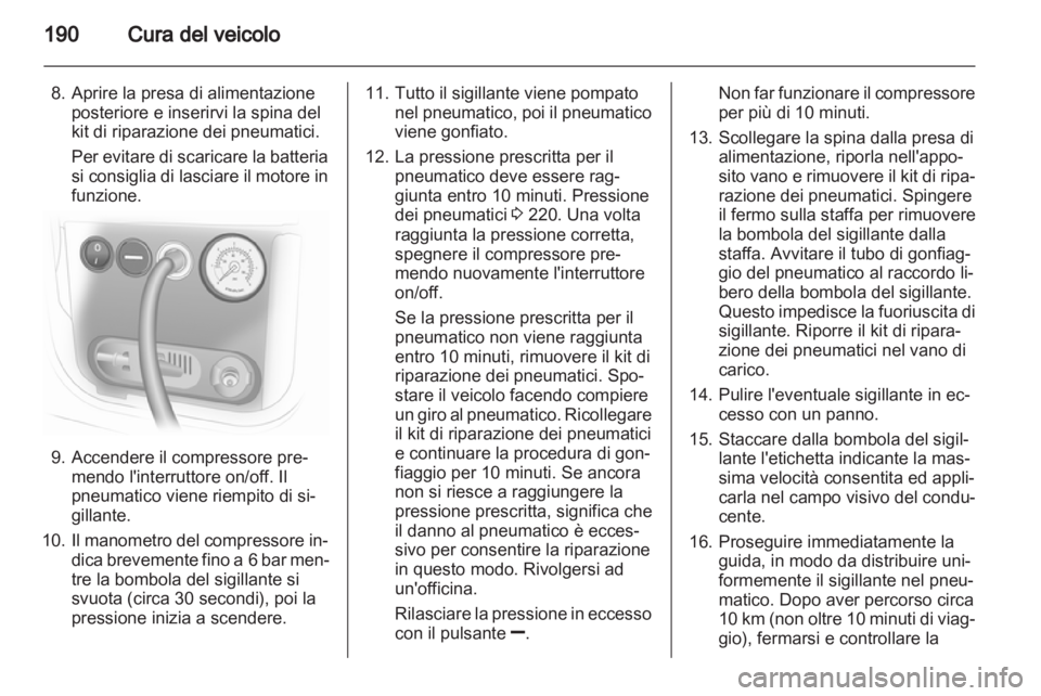 OPEL ZAFIRA 2012  Manuale di uso e manutenzione (in Italian) 