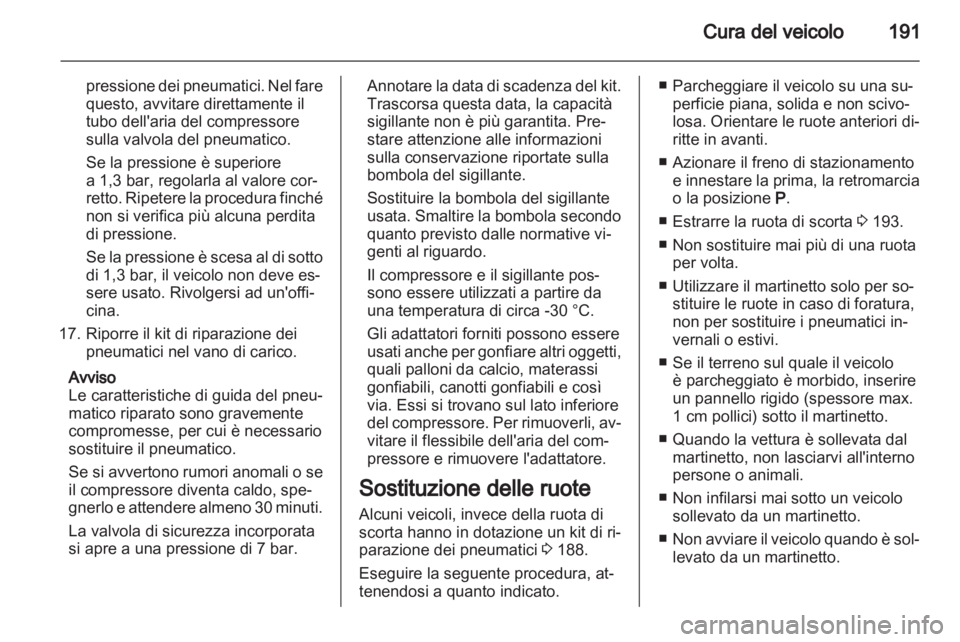 OPEL ZAFIRA 2012  Manuale di uso e manutenzione (in Italian) 