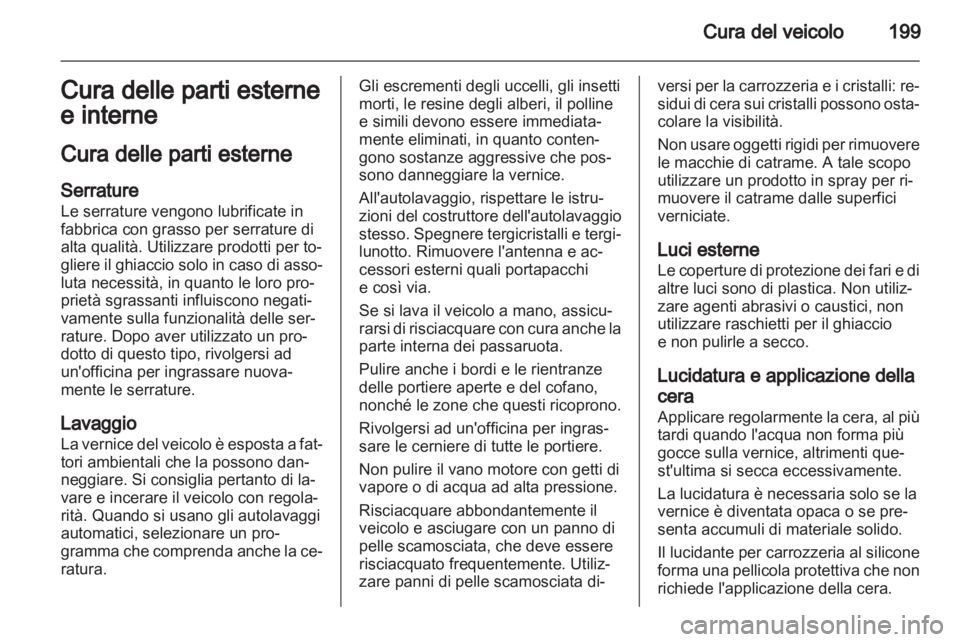 OPEL ZAFIRA 2012  Manuale di uso e manutenzione (in Italian) 