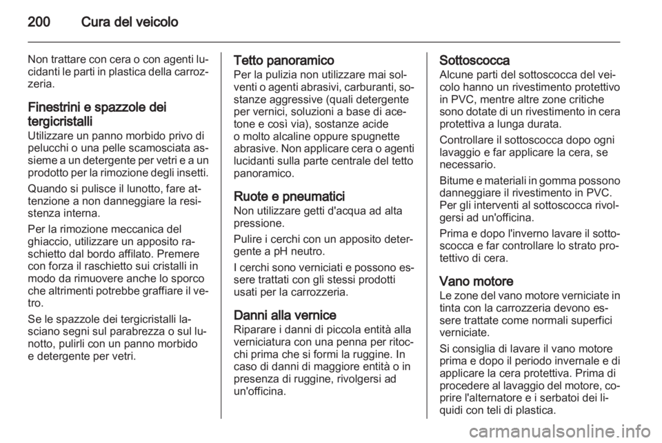 OPEL ZAFIRA 2012  Manuale di uso e manutenzione (in Italian) 
