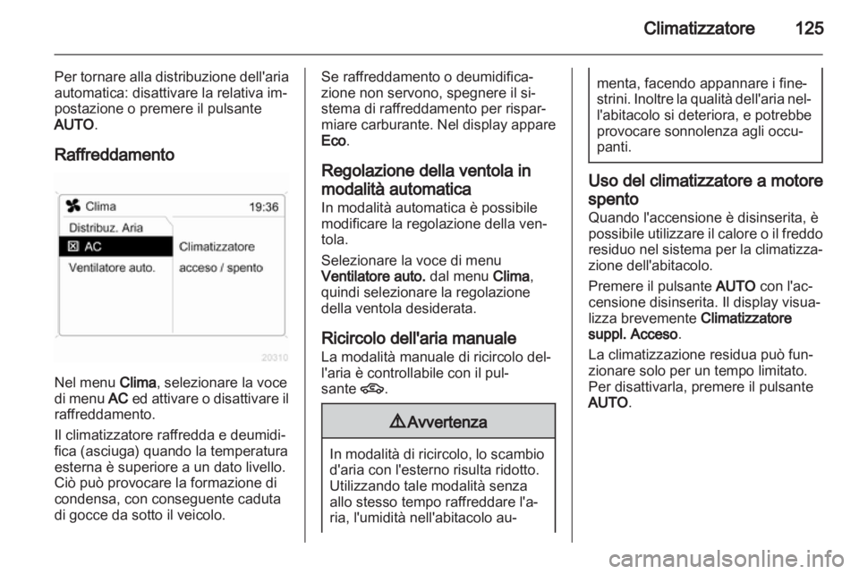 OPEL ZAFIRA 2013  Manuale di uso e manutenzione (in Italian) 