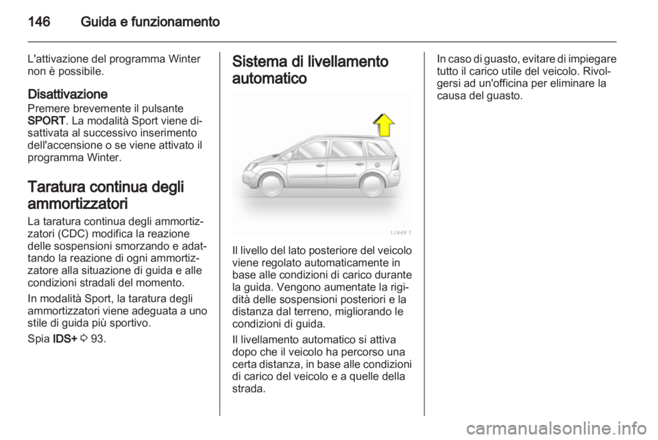 OPEL ZAFIRA 2013  Manuale di uso e manutenzione (in Italian) 