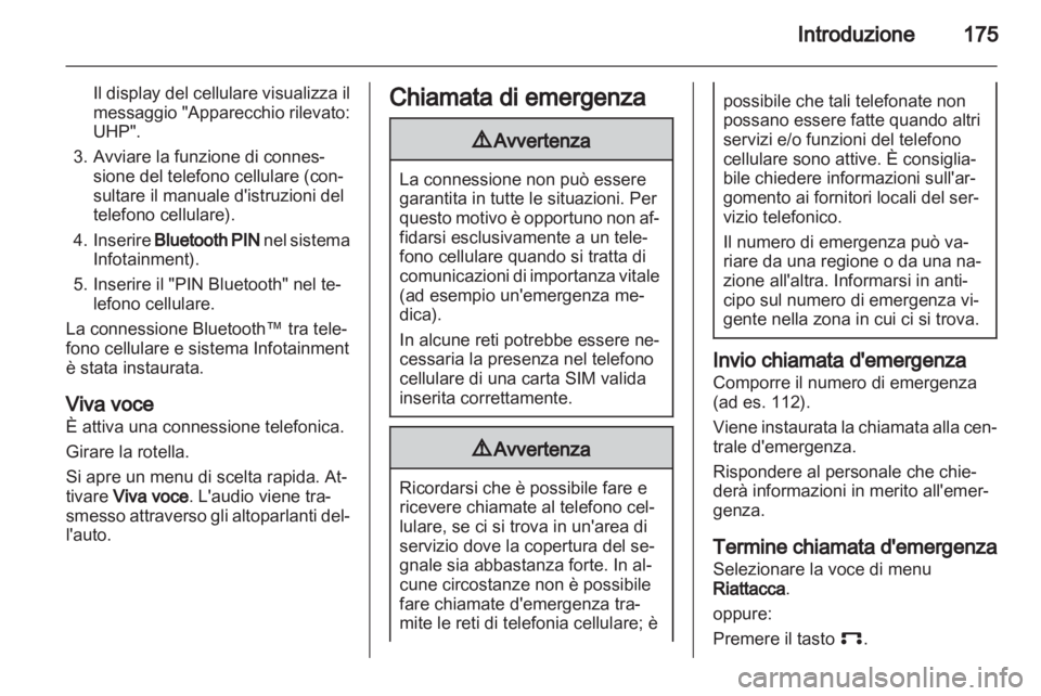 OPEL ZAFIRA B 2014  Manuale del sistema Infotainment (in Italian) 
