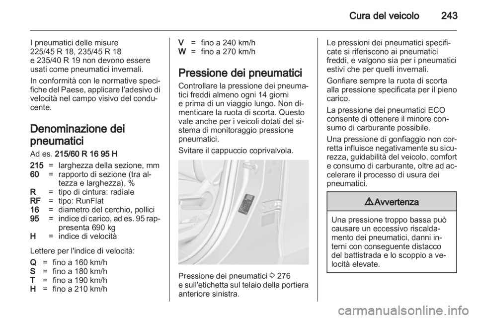 OPEL ZAFIRA TOURER 2012  Manuale di uso e manutenzione (in Italian) 